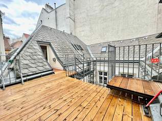 Charmante 135m² Dachgeschossmiete mit 13m² Terrasse in schöner Ruhelage, 2250 €, Immobilien-Wohnungen in 1010 Innere Stadt