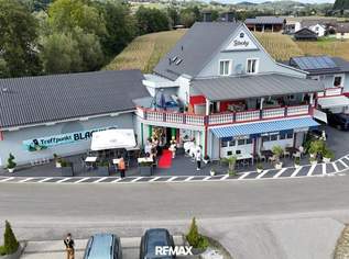 Gewerbe und wohnen auf 600 m² + 4 Garagen, ..., 590000 €, Immobilien-Gewerbeobjekte in 8081 Heiligenkreuz am Waasen