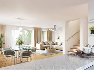 Erstbezug! Doppelhaushälften in massiver Holzbauweise, 456000 €, Immobilien-Häuser in 2103 Langenzersdorf
