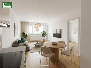 Helle 2-Zimmer-Wohnung mit Einbauküche und Loggia – verfügbar ab Oktober!, 803.33 €, Immobilien-Wohnungen in 1210 Floridsdorf