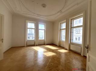UNBEFRISTET - Repräsentative 9-Zimmer Altbauwohnung mit Balkon und Blick auf das Rathaus – ca. 293 m² in bester Innenstadtlage - auch ideal als Büronutzung, 8883.02 €, Immobilien-Wohnungen in 1010 Innere Stadt