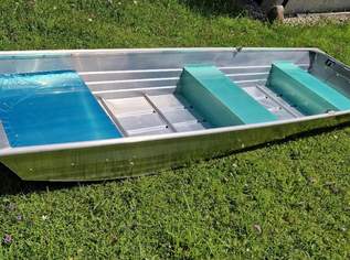 Alu Boot Marine Jon 13 Silver