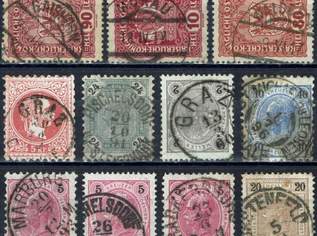 Ö-KuK Stempellot "Steiermark" ca. 51-Kleinpunkte (41), 15 €, Marktplatz-Sammlungen & Haushaltsauflösungen in 9020 Klagenfurt am Wörthersee Ö-KuK Stempellot "Steiermark" ca. 51-Kleinpunkte (41), 15 €, Marktplatz-Sammlungen & Haushaltsauflösungen in 9020 Klagenfurt am Wörthersee
