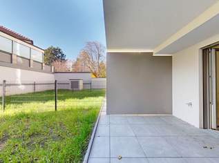 Moderne 1-Zimmer-Gartenwohnung in grüner Oase nahe der Donau! ERSTBEZUG!, 235000 €, Immobilien-Wohnungen in 1220 Donaustadt