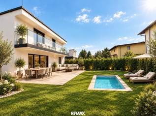 Privates Refugium mit Pool & Garten in idyllischer Grünlage, 865000 €, Immobilien-Häuser in 1210 Floridsdorf