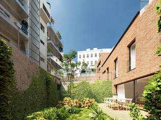 GROHGASSE 10 | südseitige 3-Zimmer Gartenwohnung in historischem Townhouse | komplett innenhofseitig | Fernwärme und Bodenkühlung, 1150000 €, Immobilien-Wohnungen in 1050 Margareten