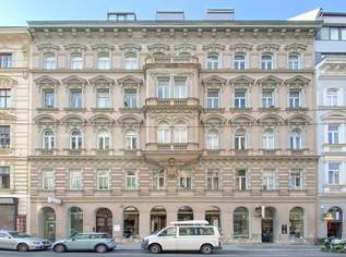Vielseitiges Geschäftslokal in Top-Lage mit großer Verkaufsfläche an der Gumpendorfer Straße, 6857.33 €, Immobilien-Gewerbeobjekte in 1060 Mariahilf