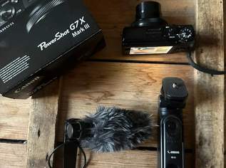 Canon PowerShot G7 X Mark III + Vlogger-Kit