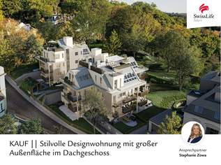 Stilvolle Designwohnung mit großer Außenfläche im Dachgeschoss, 615000 €, Immobilien-Wohnungen in 1170 Hernals