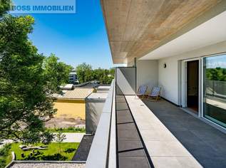 Einzigartiges PENTHOUSE mit grünem Park – 2,80m Raumhöhe im ZENTRUM – Erstbezug, 495000 €, Immobilien-Wohnungen in 4050 Traun