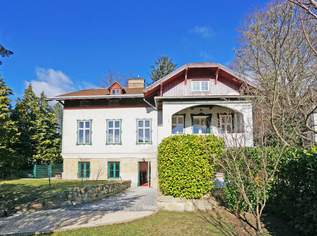 Wienerwald-Villa auf großzügigem Grundstück im Zentrum von Pressbaum, 1290000 €, Immobilien-Häuser in 3021 Pressbaum