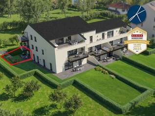 🌻🌼🌺Gartenwohnung mit 58m² Außenflächen (Top 3) - Neubauprojekt am Kremser Steindl, 399000 €, Immobilien-Wohnungen in 3500 Am Steindl