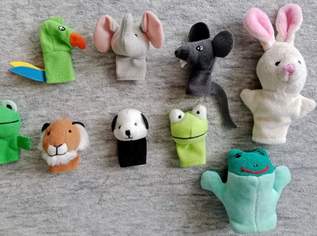 9 Teiliges FINGERpuppen Set, alle ZUSAMMEN FIXPREIS 7€/NUR SELBSTABHOLUNG,23 Bez. KEIN Versand!!!!!!! 
