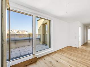 PROVISIONSFREI! 3-Zimmer-Dachgeschoß mit urbanem Fernblick und Terrasse, 385000 €, Immobilien-Wohnungen in Niederösterreich