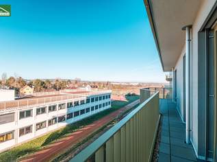 Da kommen Sie zur Ruh' - westseitiger 3.Zimmer-Erstbezug mit Balkon in Grünruhelage - "Hirschfeld - naturnah wohnen" - Provisionsfrei, 450000 €, Immobilien-Wohnungen in 1210 Floridsdorf