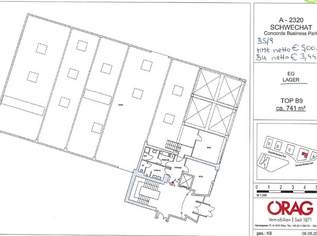 PROVISIONSFREI!!! Barrierefreie Lagerfläche inkl. WC/Teeküche im CONCORDE BUSINESS PARK, 7504.85 €, Immobilien-Gewerbeobjekte in 2320 Schwechat