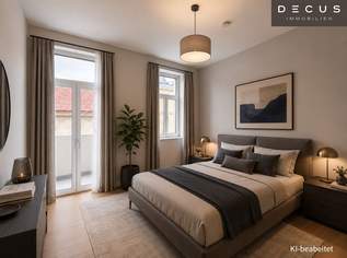| GROSSZÜGIGE 3 ZIMMER WOHNUNG | SCHÖNER BALKON | MODERNER ERSTBEZUG | REVITALISIERTER ALTBAU | MEIDLING |, 624500 €, Immobilien-Wohnungen in 1120 Meidling