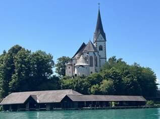 Exklusives Appartement mit Blick auf Maria Wörth und privatem Seezugang und eigenem Bootsplatz, 1235000 €, Immobilien-Wohnungen in 9081 Reifnitz