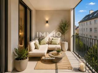 Nachhaltige Kapitalanlage nahe Schönbrunn – Erstbezug mit Loggia & ausgezeichnetem Vermietungspotenzial, 324000 €, Immobilien-Wohnungen in 1120 Meidling