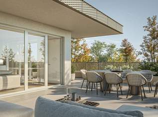Dachterrassenwohnung mit beeindruckendem Ausblick - Wohntraum auf höchstem Niveau!, 552490 €, Immobilien-Wohnungen in Oberösterreich