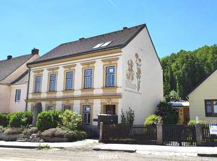 Haus mit Lagerhalle & Garten 2 Geschosse + Dachausbaupotenzial, 125000 €, Immobilien-Häuser in 3822 Karlstein an der Thaya