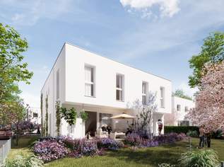 Moderne Doppelhaushälfte in Parndorf: Erstbezug mit Garten und Terrasse!, 450000 €, Immobilien-Häuser in 7111 Parndorf