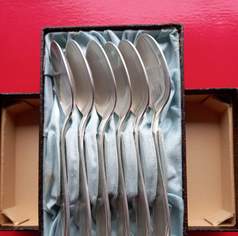 6 Silber Teelöffel - Alexander Sturm