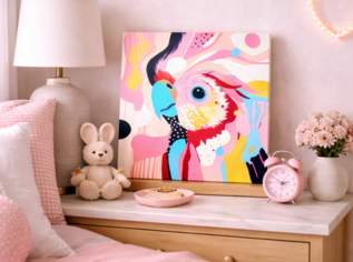 Acrylgemälde "Olympic Cockatoo"