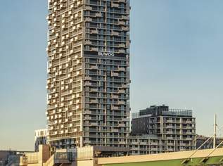 Modernes Wohnen im Marina Tower – 2-Zimmer-WG mit Loggia und direkter U2-Anbindung, 1200 €, Immobilien-Wohnungen in 1020 Leopoldstadt