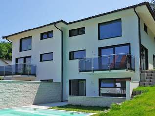 Erstbezug: Schlüsselfertige Doppelhaushälfte mit Pool an der Wiener Stadtgrenze, 790000 €, Immobilien-Häuser in 2384 Breitenfurt