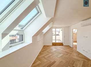 Elevate 1090 – Erstbezug: Luxus Dachgeschoss - Wohnung (klimatisiert) mit Terrasse nahe U6 Alser Straße, AKH!, 649000 €, Immobilien-Wohnungen in 1090 Alsergrund