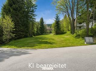 Sonniges 798m² Baugrundstück in alpiner Ruhelage mit hohem Freizeitwert, 79900 €, Immobilien-Grund und Boden in 8684 Steinhaus am Semmering