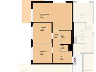 Stadlauer Straße 64, 1220 Wien, 999.01 €, Immobilien-Wohnungen in 1220 Donaustadt