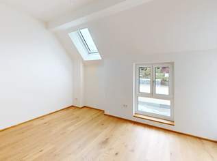 „Licht. Ruhe. Mauer. – Exklusive Dachgeschosswohnung mit uneinsichtiger Terrasse“ | ZELLMANN IMMOBILIEN, 2500 €, Immobilien-Wohnungen in 1230 Liesing