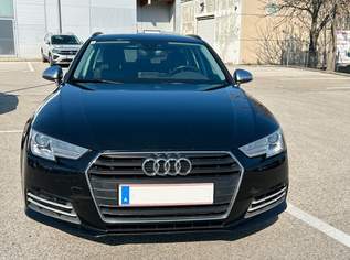 A4 Avant 2,0 TDI 190PS Bj. 2016 AHK, Sportsitze, Teilleder, elektr. Heckklappe,