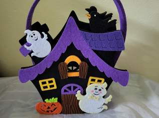 Halloween Tasche aus Filz, 5 €, Kindersachen-Spielzeug in 2214 Gemeinde Auersthal Halloween Tasche aus Filz, 5 €, Kindersachen-Spielzeug in 2214 Gemeinde Auersthal