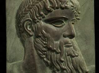 Relief, Griechische Gottheit