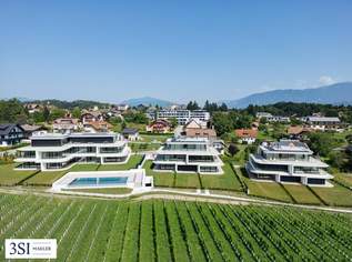 Luxuriöse Seeimmobilie am Faaker See: Exklusive Wohnung mit Privatstrand, Pool und eigenem Garten, 2766000 €, Immobilien-Wohnungen in 9580 Greuth
