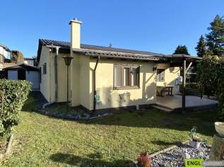 "ab 2026 die Badesaison genießen" Pachtgrund mit Bungalow mit großem Garten und Pool in der Feriensiedlung beim Badeteich Steinbrunn, 129000 €, Immobilien-Häuser in 7035 Steinbrunn