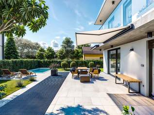 Wohnen im Grünen mit Pool – Ihr privater Rückzugsort in 1210 Wien, 799000 €, Immobilien-Häuser in 1210 Floridsdorf