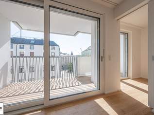 Ab November! Gemütliche, helle Kleinwohnung mit sonniger Loggia - Zweitbezug im Projekt Schön102, 1268.33 €, Immobilien-Wohnungen in 1050 Margareten