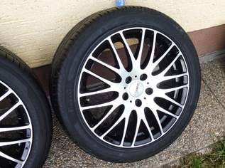 *5 Stück.*! 17" DEZENT SPORT Alus in DARK-BLACK-POLISH für JAGUAR mit 225/45/ R17 94W mit NEUWERTIGEN Hankook Ventus Reifen !, 1260 €, Auto & Fahrrad-Teile & Zubehör in 4240 Freistadt