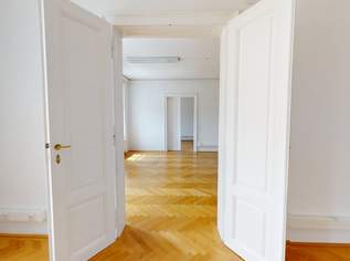 Altbaubüro mit Blick in den Resselpark, 6013.08 €, Immobilien-Gewerbeobjekte in 1010 Innere Stadt