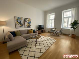 Charmante 3,5-Zimmer-Altbauwohnung mit separater Küche in der Porzellangasse, 1715.2 €, Immobilien-Wohnungen in 1090 Alsergrund