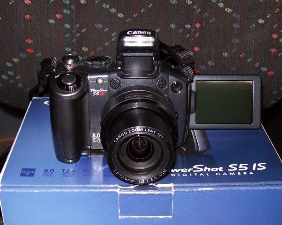Canon Power- Shot S5IS Digitalkamera 