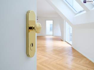 Luxuriöses Penthouse in Bestlage: Private Liftfahrt - 50 m² Sonnenterrasse - 5 Zimmer. So will man leben!, 2316000 €, Immobilien-Wohnungen in 1070 Neubau