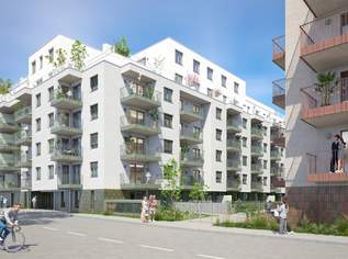 "FORSTHAUS" - kompetente und freundliche Beratung - Nebau Erstbezug 2 Zimmer + Balkon, 235000 €, Immobilien-Wohnungen in 1200 Brigittenau