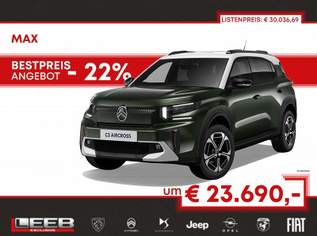 C3 Aircross Hybrid mHEV 145 Max ë-DSC6 inkl. Winterpaket, 23690 €, Auto & Fahrrad-Autos in 4600 Wels C3 Aircross Hybrid mHEV 145 Max ë-DSC6 inkl. Winterpaket, 23690 €, Auto & Fahrrad-Autos in 4600 Wels