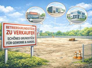 HIER ENTSTEHT ZUKUNFT - Gestalten Sie Ihren Unternehmensstandort selbst, 297000 €, Immobilien-Gewerbeobjekte in 2752 Wöllersdorf