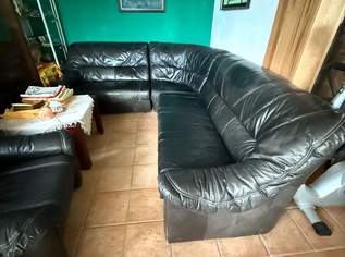 Leder Couch und Ledersessel, 160 €, Haus, Bau, Garten-Möbel & Sanitär in 1100 Favoriten